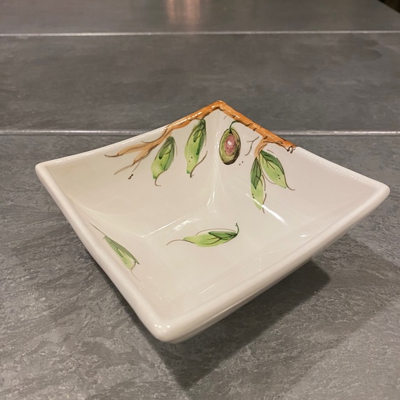 Italian Pottery Snack Bowl - Picture 2 of 4